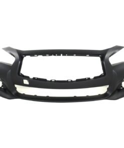 NEW Front Bumper Cover, Primed Plastic, CAPA for 2014-2017 Infiniti Q50