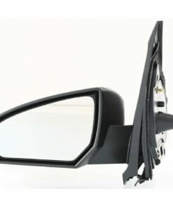 Set of 2 Mirrors, Left & Right, Manual Remote, Paintable for 07-12 Nissan Sentra