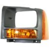 Front Turn Signal Light left side for 2005-2007 F-450 Super Duty Lariat,XL,XLT