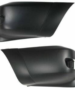 Rear Primed Bumper End Caps RH and LH for 2003-2005 Toyota 4Runner - Set of 2