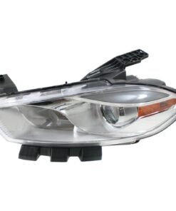 Headlight 68292803AA-PFM chrome left side for 2016 Dodge Dart Aero, Limited, SE
