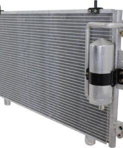 Kool Vue KVAC4726 A/C Condenser With Receiver Drier for 03-08 Pontiac Vibe Base