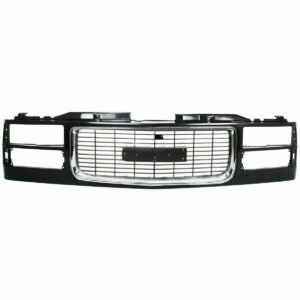 Grille, Headlight & Signal Park Light 9Pc Kit for 94-02 GMC C/K Pickup Old Style