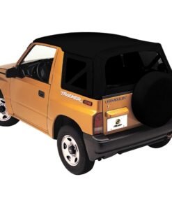 Bestop 51366-01 Soft Top Black 2 Doors for 1999-2002 Chevrolet Tracker Base