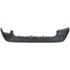 Rear Lower Valance TO1195123C Textured Dark Gray for 2020-2022 Toyota Corolla