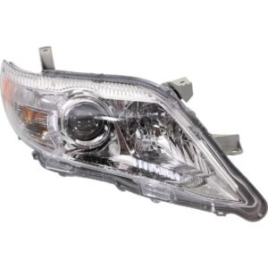 Headlight halogen right side for 2010-2011 Toyota Camry Base, LE, XLE