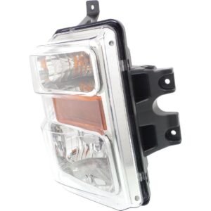 Headlight 7C3Z13008AA halogen for 2008-2010 F-250/F-350/F-450/F-550 Super Duty