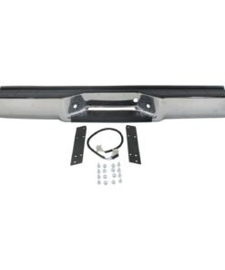 Rear Step Bumper chrome for 1988-1999 GMC C1500, K1500 Sierra SLE Fleetside