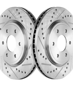 SureStop N27110036DS Front Brake Disc 6 Lugs for 2005-2015 Nissan Xterra