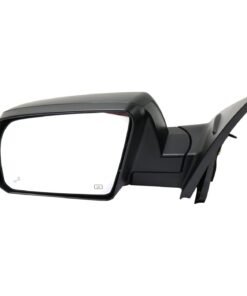 Kool Vue TY209EL Mirror Manual Folding Heated Left Side for 14-21 Toyota Tundra