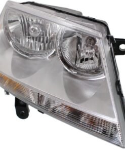 New Headlight halogen right side CAPA for 2008-2010 Dodge Avenger SE, SXT Sedan