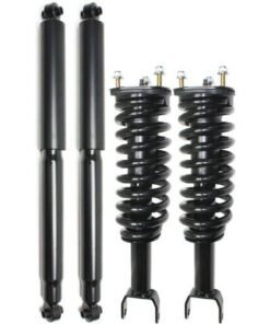 Front & Rear Shocks and Struts Kit for 2005-2009 Dodge Dakota, Mitsubishi Raider