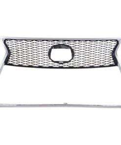 Grille chrome shell w/ black insert plastic for 2013-2017 Lexus LS460 Base, L