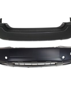 New Front & Rear Bumper Covers Set 2 pieces for 2004-2005 Toyota Highlander