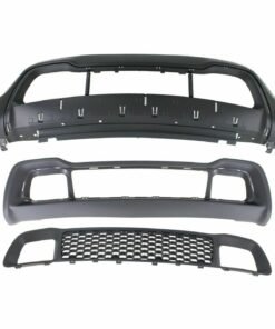 Front Lower Bumper Cover 3-piece Kit w/ Grille for 2014-2016 Jeep Grand Cherokee