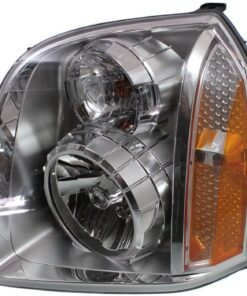 Headlight halogen left side CAPA for 2007-2014 GMC Yukon Denali & XL 1500 Denali
