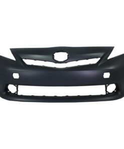 New Front Bumper Cover primed CAPA for 2012-2014 Toyota Prius V Five