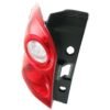 Tail Light halogen clear red lens left side CAPA for 2010-2015 Chevy Equinox