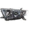 Headlight halogen clear lens left side for 2011-2013 Toyota Highlander Hybrid
