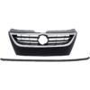 New Grille VW1200146 primed black shell w/ insert for 2009-2012 Volkswagen CC