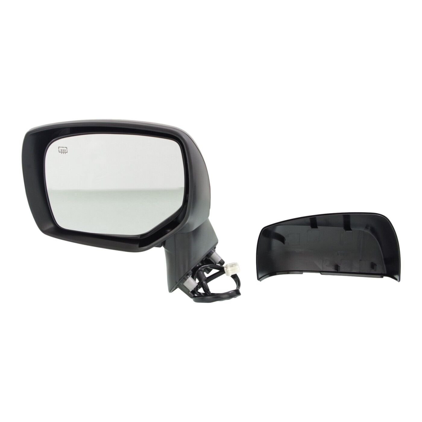 Kool Vue SU36EL Mirror Textured Black Left Side for 2012-2014 Subaru Impreza