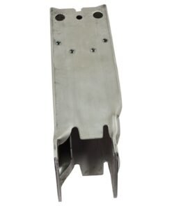 Front Bumper Bracket aluminum right side for 18-22 BMW X2 sDrive28i, xDrive28i