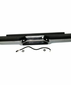 Rear Step Bumper w/ OE-Type Bracket, Chrome for 1988-1998 Chevrolet C1500/K1500