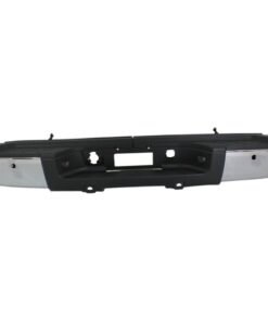 Chrome Rear Step Bumper for 2011-2013 Chevy Silverado 2500 HD With Sensor Holes