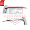 Set of 2 Chrome Bumper Trims, Step Pads, BM1038153, BM1039153 for 2014-18 BMW X5
