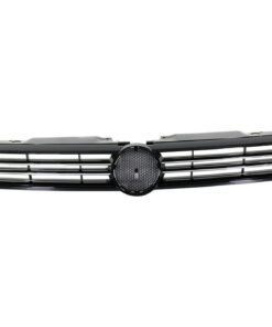 Grille Chrome Shell w/ Black Insert Plastic for 2011-2014 Volkswagen Jetta