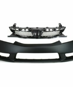 Front Bumper Cover Kit for 2009-2011 Honda Civic Sedan 2-Pieces
