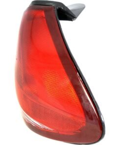 Tail Light halogen clear red lens CAPA for 2004-2005 Ford Taurus SE, SEL Sedan