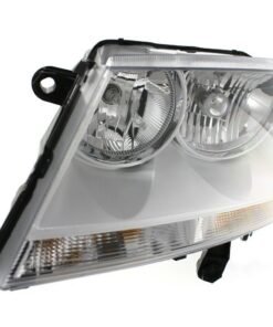 New Headlight halogen left side CAPA for 2008-2010 Dodge Avenger SE, SXT Sedan