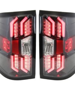 JC Whitney STYCV1415LCTL3 Tail Light pair for 2014-2016 Chevrolet Silverado 1500