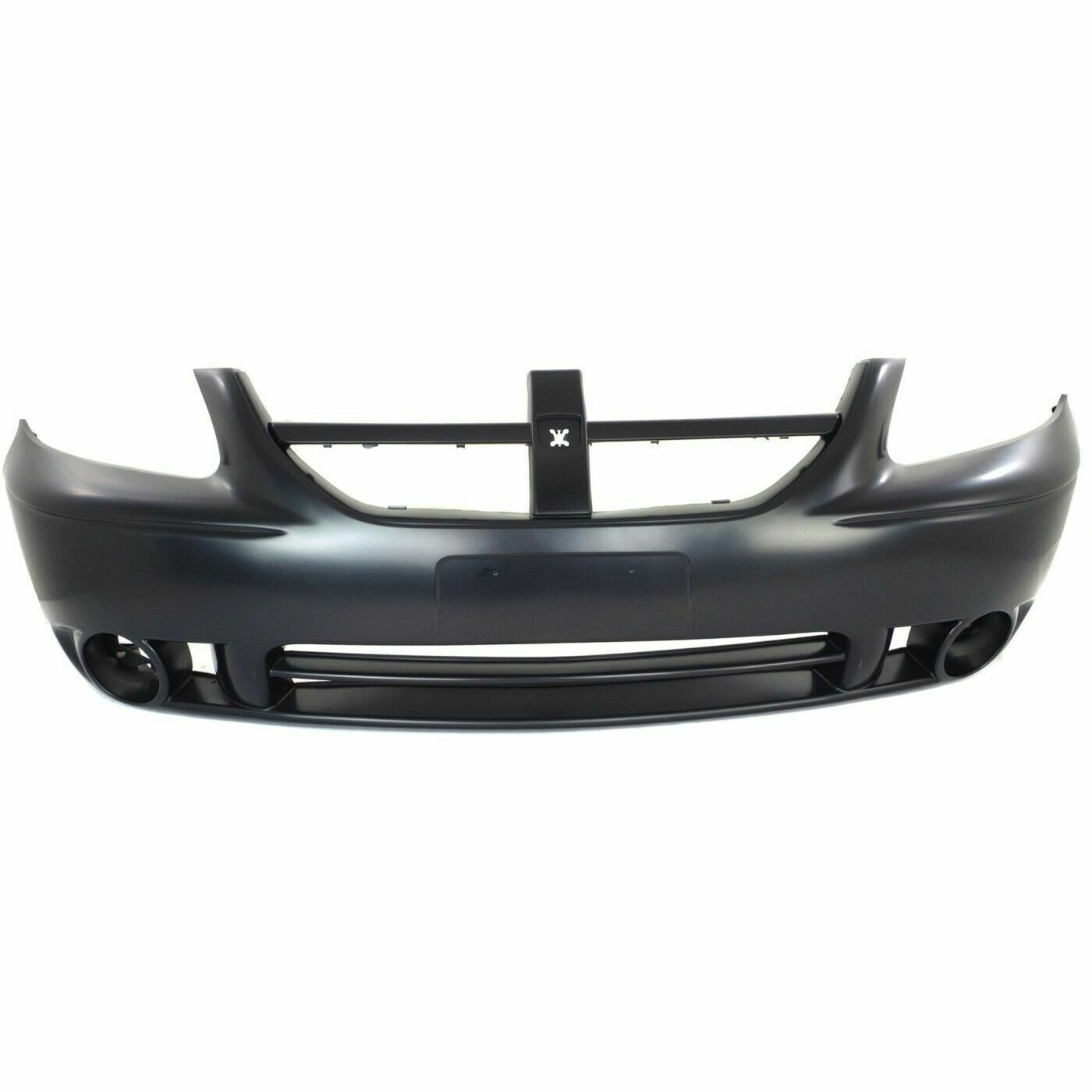 Front Bumper Cover w/ Fog Lamp Holes, Primed for 2005-2007 Dodge Grand Caravan