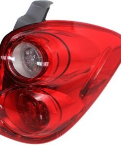 Tail Light halogen clear red lens right side CAPA for 2010-2015 Chevy Equinox