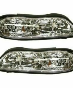 Halogen Headlight Left & Right Set (Pair) for 1997-2005 Chevrolet Classic/Malibu