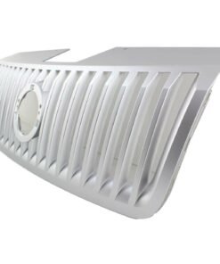 Grille silver plastic painted shell insert for 2006-2009 Mercury Milan