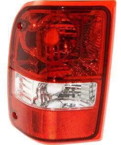 Tail Light halogen clear red lens left side for 06-11 Ford Ranger Sport, XL, XLT