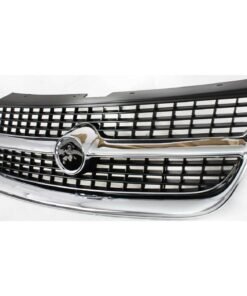 Grille chrome shell w/black insert for 1996-1997 Chrysler Sebring Convertible