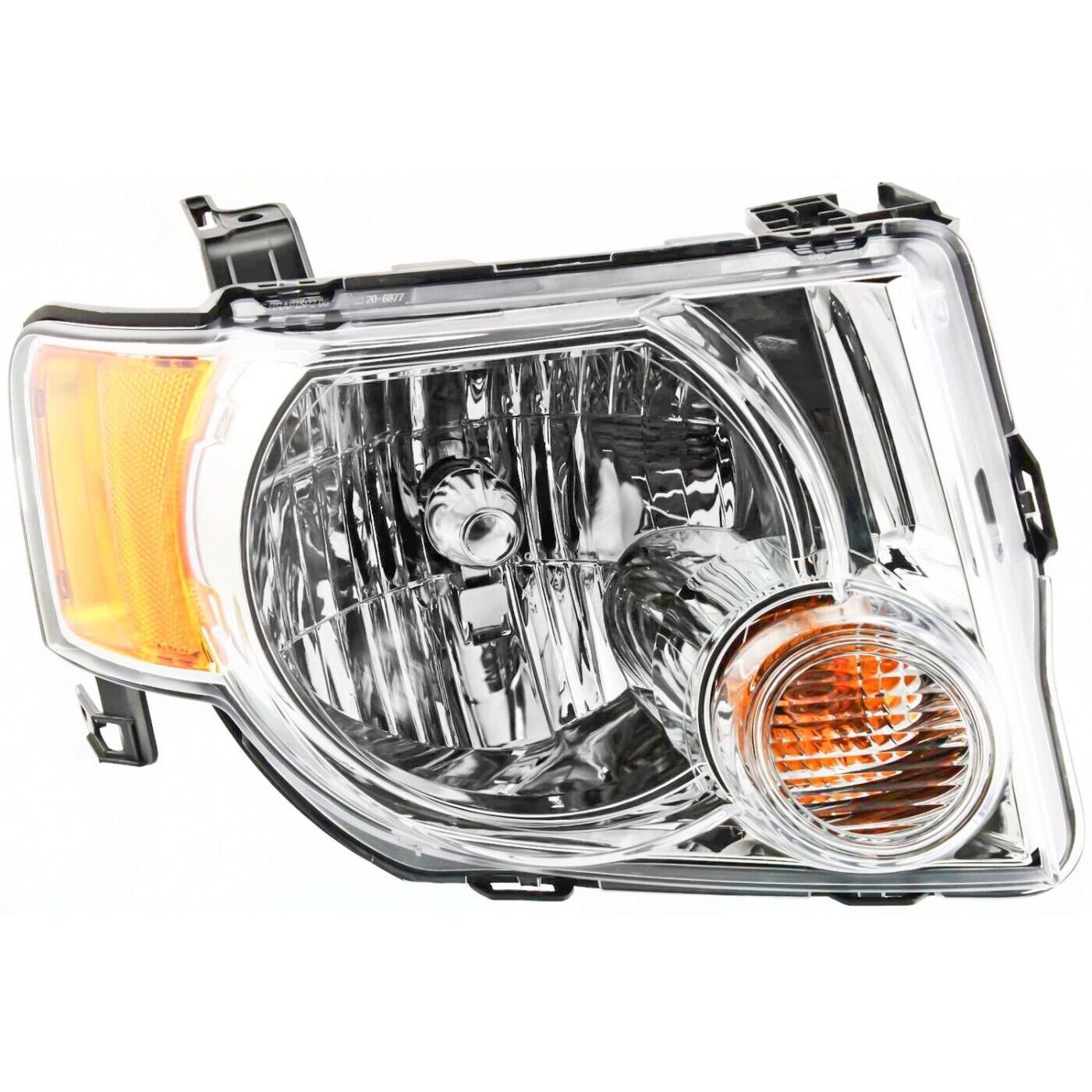 Headlight FO2503229 right side chrome for 2009-2012 Ford Escape
