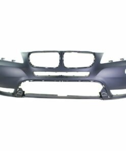 NEW Front Bumper Cover w/ Fog Lamp Holes, Primed for 2011-2014 BMW X3