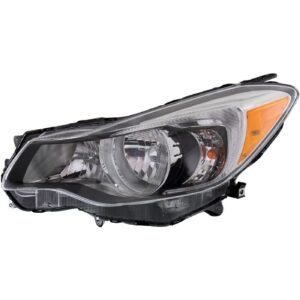 Headlight halogen left side CAPA for 2012-2013 Subaru Impreza Base,Limited,Sport