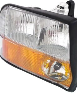 Headlight halogen w/fog Light right side for 1998-2005 GMC Jimmy