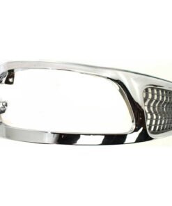 Grille plastic chrome shell w/silver insert for 1997-1998 Ford Expedition
