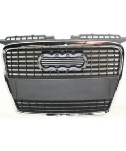 New Grille chrome shell w/ insert for 2006-2008 Audi A3 Base & A3 Quattro Base