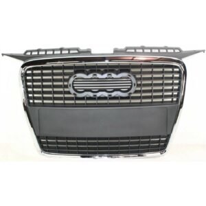 New Grille chrome shell w/ insert for 2006-2008 Audi A3 Base & A3 Quattro Base