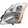 New Headlight halogen left side CAPA for 2007-2009 Nissan Sentra Base, S, SL
