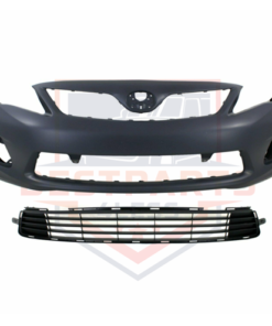 Front Primed Bumper Cover Kit w/ Grille for 2011-2013 Toyota Corolla