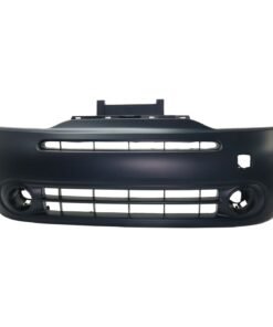 Front Bumper Cover for 2009-2014 Nissan Cube w/ fog lamp holes Primed CAPA